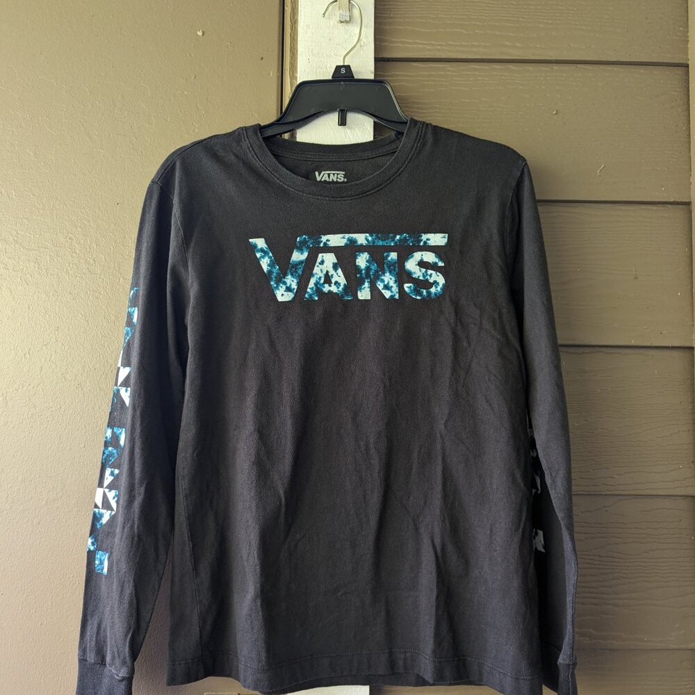 Womens Vans  Toodlez Long Sleeve Boyfriend Tee. Size small